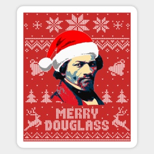 Frederick Douglass Merry Douglass Sticker